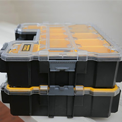 Organiseur étanche profondeur 106 mm Stanley Fatmax 10 compartiments amovibles