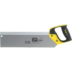 Scie à dos STANLEY FatMax 350 mm – denture JetCut HardPoint
