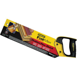 Scie à dos STANLEY FatMax 350 mm – denture JetCut HardPoint