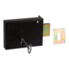 Serrure applique à pene dormant noir Metalux 80 x 80 Droite