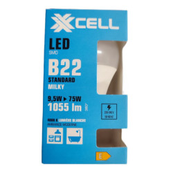 Ampoule LED SMD XXCELL 9.5W B22 4000K 1055 lumens
