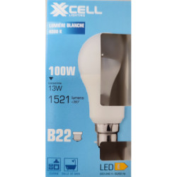 Ampoule LED XXCELL 13W B22 4000K 1521 lumens