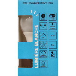 Ampoule LED SMD milky XXCELL - 4.9W - 4000K - 470 lumens - E27
