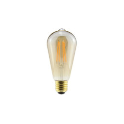 Ampoule LED filament ST64 ambrée dimmable XXCELL 9W E27