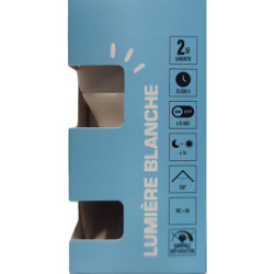 Ampoules LED XXCELL G45 E14 XX500375 4.9W 470lm 4000K (x2)