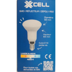 Ampoule LED XXCELL R50 E14 XX500498 4.9W 470lm 4000K