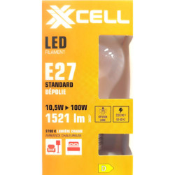 Ampoule LED XXCELL A60 E27 XX500580 10.5W 1521lm 2700K