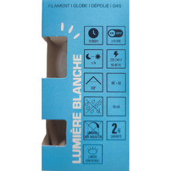 Ampoule LED XXCELL G45 B22 XX500634 4.5W 470lm 4000K dépolie