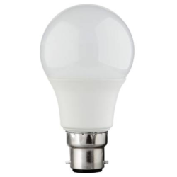 Ampoule LED SMD A60 milky lumière chaude B22 XXCELL 8W - 2700K - 806lm