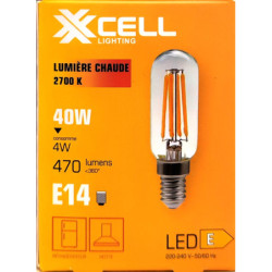 Ampoule LED XXCELL T25 E14 XX501068 4W 470lm 2700K claire