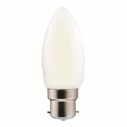 Ampoule LED C35 flamme dépolie XXCELL B22 4.5W 2700K 470lm – XX500115