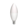 Ampoule LED SMD C35 flamme milky lumière chaude E14 XXCELL 4.9W 2700K 470lm boite de 2
