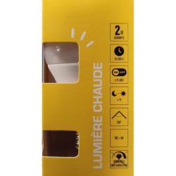 Ampoule LED G45 globe milky XXCELL E14 4.9W 2700K 470lm – XX500283