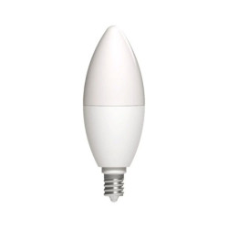 Ampoule LED C35 flamme milky XXCELL E14 6.5W 2700K 806lm – XX500436