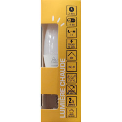 Ampoule LED C35 flamme milky XXCELL E14 2.5W 2700K 250lm – XX501273