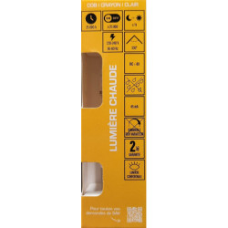 Ampoule LED R7S crayon clair XXCELL 4.5W 2700K 500lm – XX501778