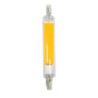 Ampoule LED COB crayon clair lumière chaude R7S XXCELL 8W 2700K 900lm 118x16mm