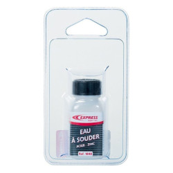 Eau à souder pour acier et metcartonette Express