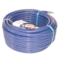 Tuyau air comprimé PVC souple armé Lacmé Ø 8 x 14 mm - 8 m - raccord rapide et embout ISO