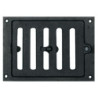 Grille d'arrivée d'air Autogyre fonte noire E 150 x 65 F 175 x 75
