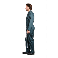 Combinaison double fermeture polyester/coton PBV