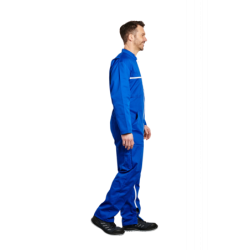 Combinaison double fermeture polyester/coton PBV