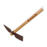Serfouette forgée panne et langue 26 cm Atis green H120cm