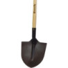 Pelle Ronde à col de cygne 27 cm Atis-Green manche 110 cm