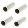Lot de 4 manchons IRL gris HBF Ø16 mm