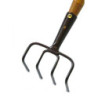 Croc de jardin USA 4 dents 12 cm Atis-Green manche 130 cm