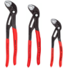 Lot de 3 pinces Cobra Knipex 180, 250 et 300 mm
