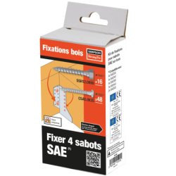 Kit de fixations pour sabots SAE Simpson