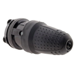 Fiche caoutchouc femelle 16A 2P+T IP44 Zenitech