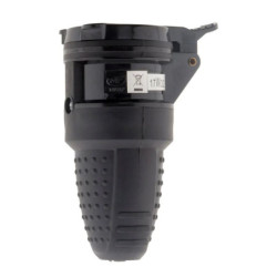 Fiche caoutchouc femelle 16A 2P+T IP44 Zenitech
