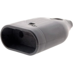 Fiche femelle 2P 6A Zenitech – blanc ou noir