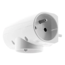 Multiprise triplite latérale 16A blanche Zenitech