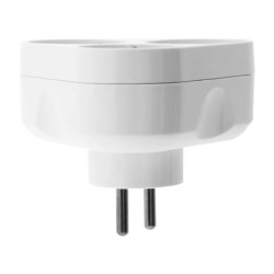 Multiprise triplite triangulaire 16A Zenitech blanc
