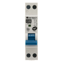Disjoncteur PH/N Zenitech 20A NF