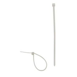 Lot de 20 colliers de câblage transparents - 2,5x 98mm - Zenitech