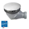 Bonde pour receveur Ø90 mm James Wirquin dôme abs chromé