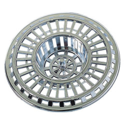 Grille anti‑déchets Ø70 mm pour évier – Acier inoxydable