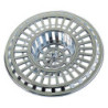 Grille anti-déchets Ø70 mm pour évier Wirquin chromée