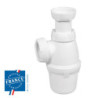 Siphon de lavabo réglable Wirquin Ø32 mm Réglable en hauteur de 135 à 180 mm