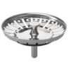 Panier pour bonde d'évier Ø90 mm (grès, synthèse, inox) Wirquin
