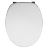 Abattant wc en bois compressé Woody Wirquin charnière vis inox