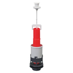 Mécanisme WC MX à tirette chromée – NF, réservoir 285–415 mm