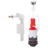 Ensemble MP9 mécanisme simple chasse + robinet flotteur servo-valve latéral Wirquin