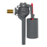 TOPY robinet flotteur alimentation latérale/servo-valve ultra compact Wirquin