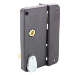 Serrure en applique JPM 4 gorges – Verticale droite, axe 40 mm