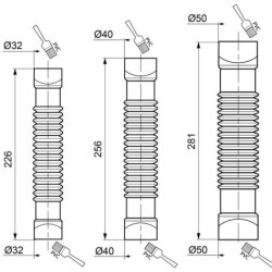 Magicoude universel Wirquin – Raccord orientable 0–120°, à coller